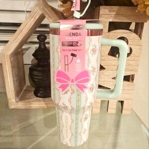 HydraGear Love Shack Fancy Inspired Pink Bow Tumbler
